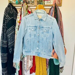 AG Adriano Goldschmied Light Blue Jean Jacket